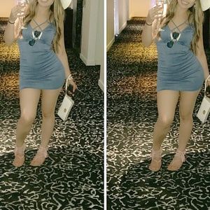 Fashion Nova Denim Dress